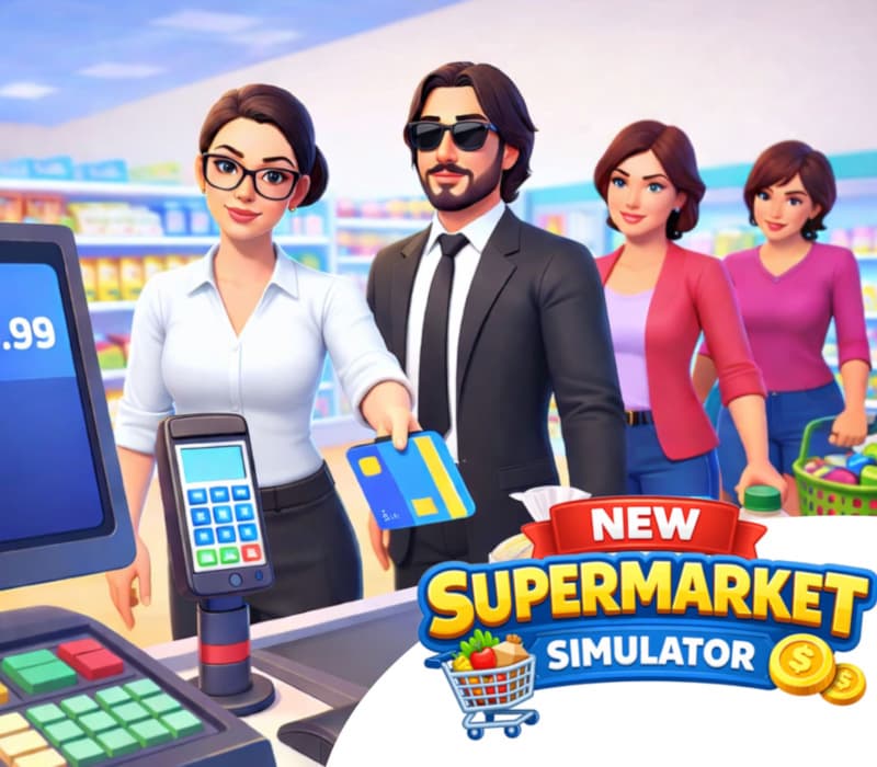 New Supermarket Simulator cover art