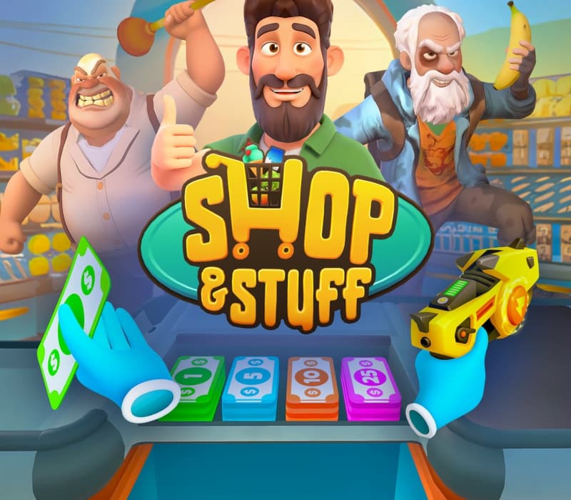 Shop & Stuff: Supermarket Simulator cover art