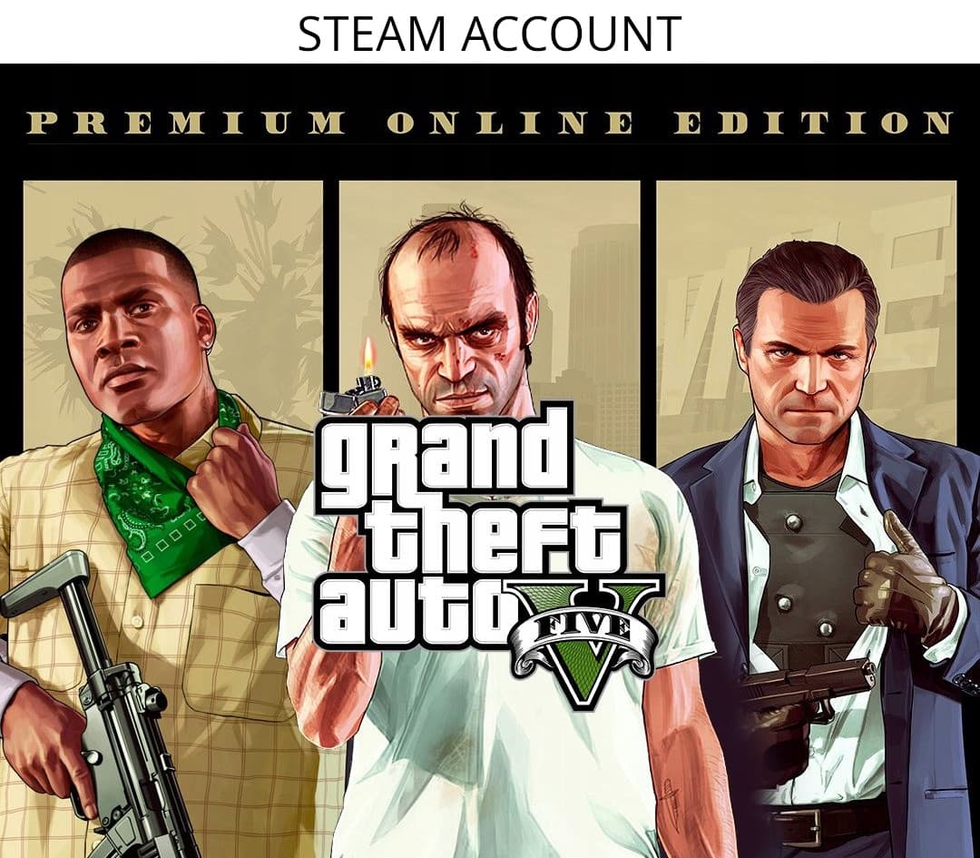 Grand Theft Auto V cover art