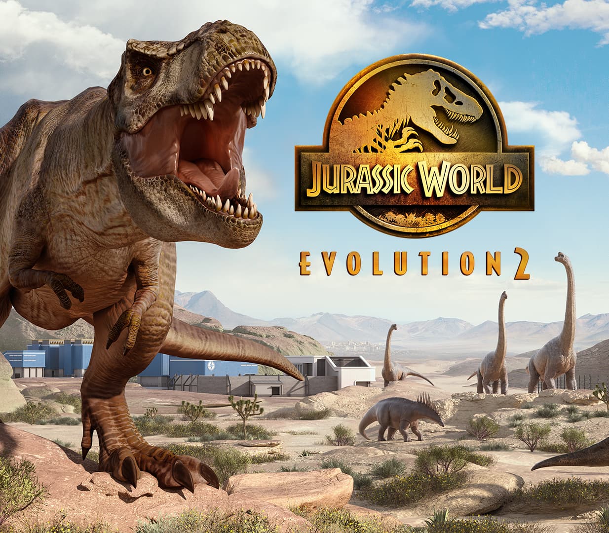 Jurassic World Evolution 2 cover art