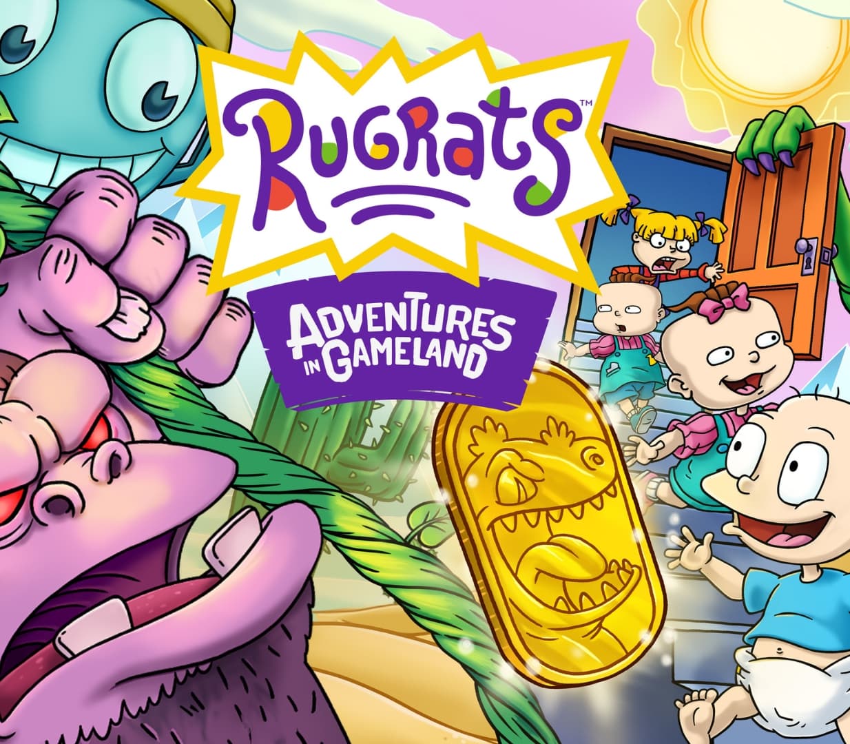Rugrats: Adventures in Gameland cover art