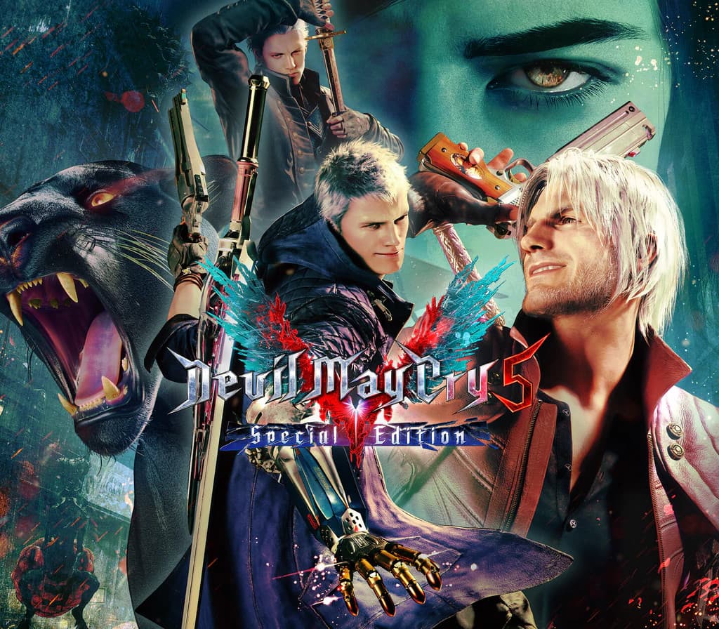 Devil May Cry 5 cover art