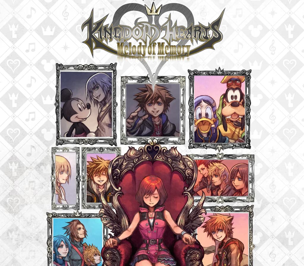 Kingdom Hearts: Melody of Memory cover art