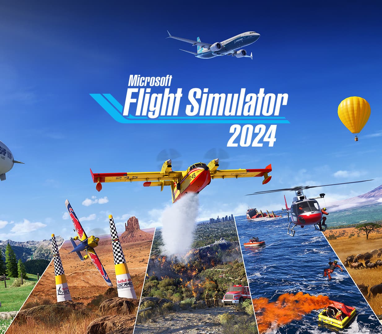 Microsoft Flight Simulator 2024 cover art