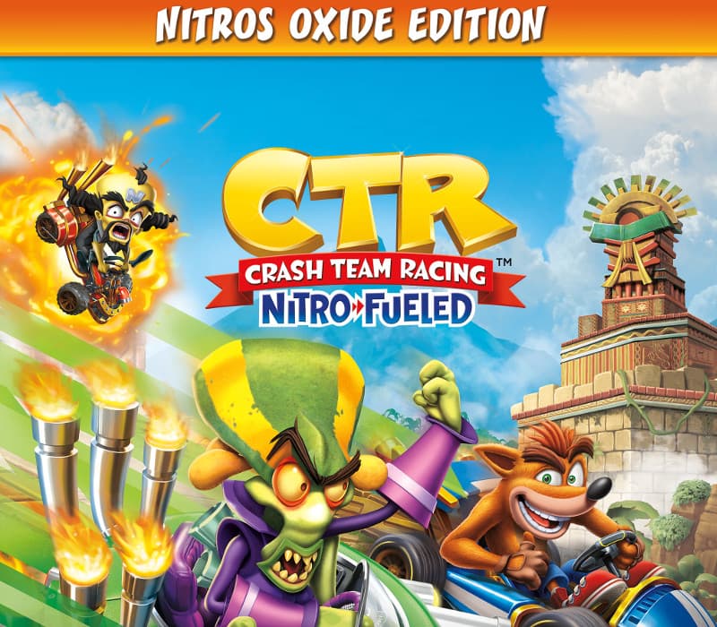 Crash Team Racing Nitro-Fueled - Nitros Oxide Edition cover art