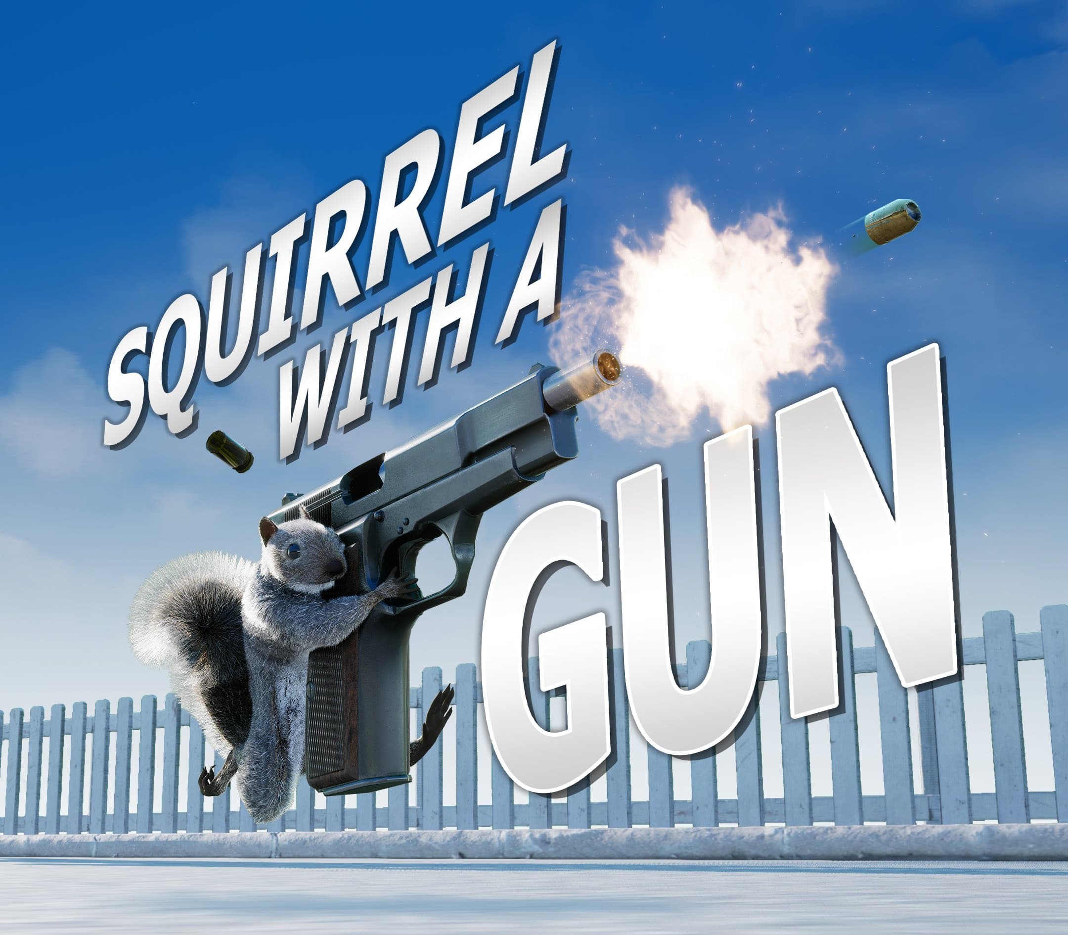 Squirrel with a Gun  cover art