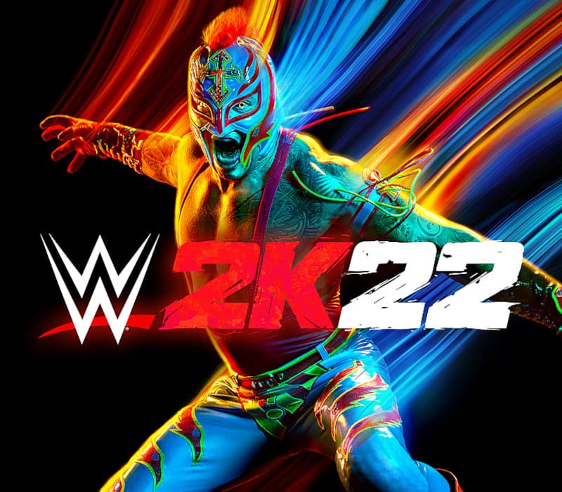 WWE 2K22 cover art