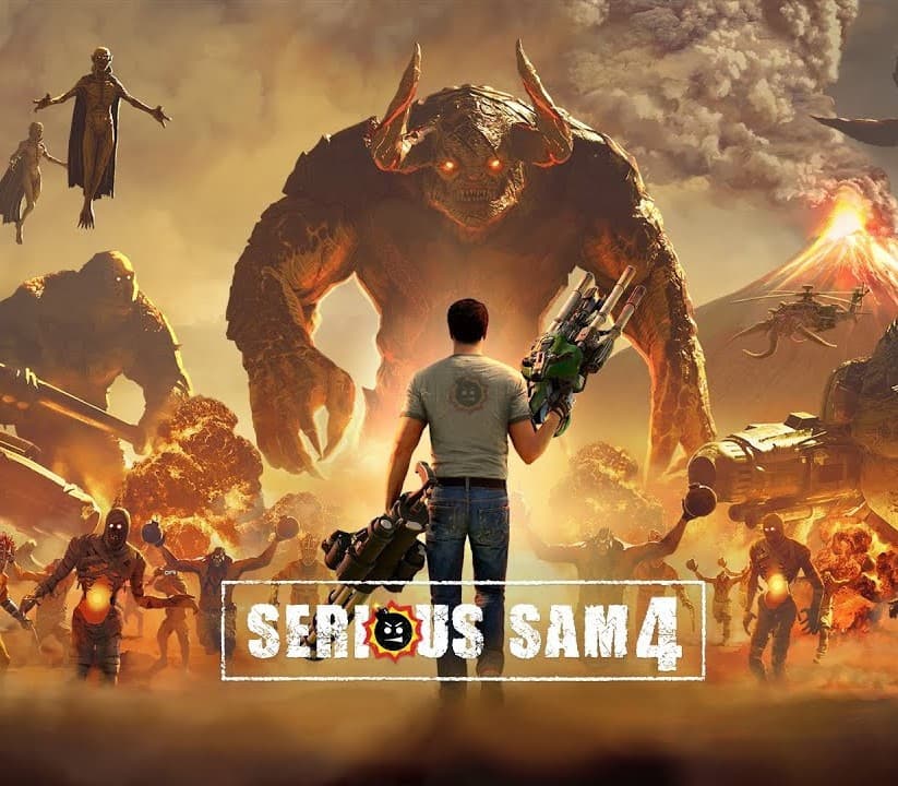 Serious Sam 4 cover art