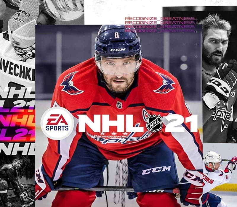 NHL 21 cover art
