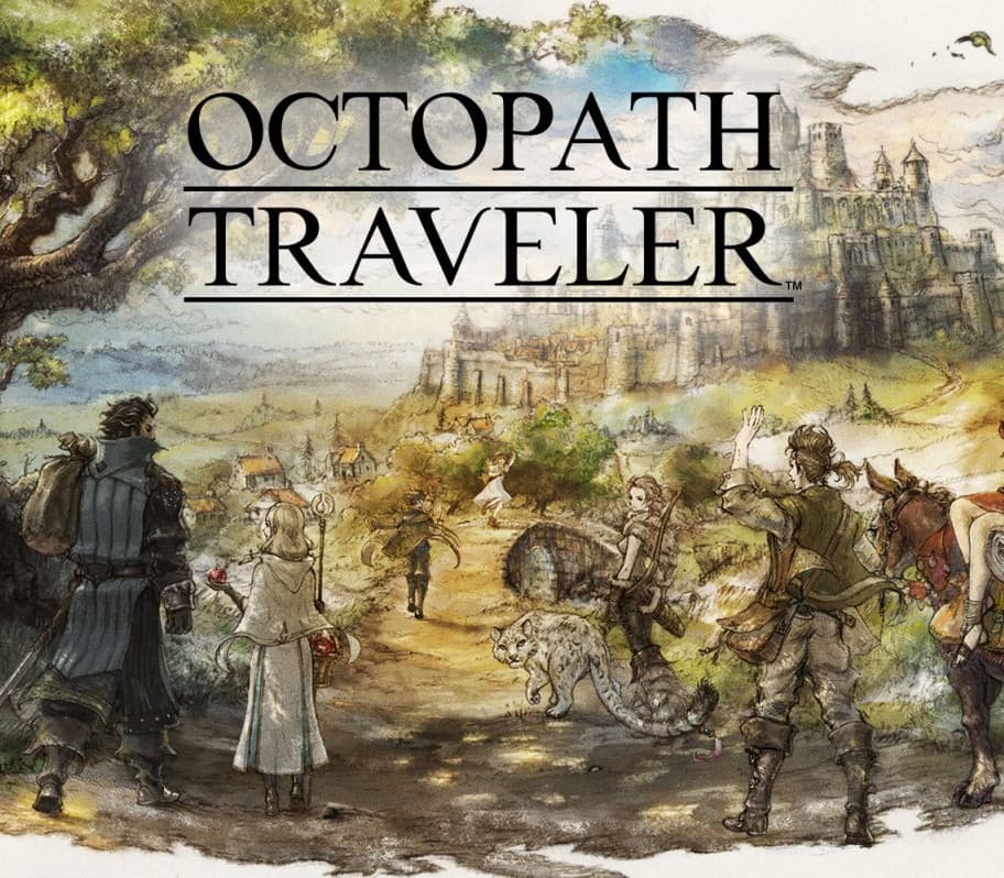 Octopath Traveler cover art
