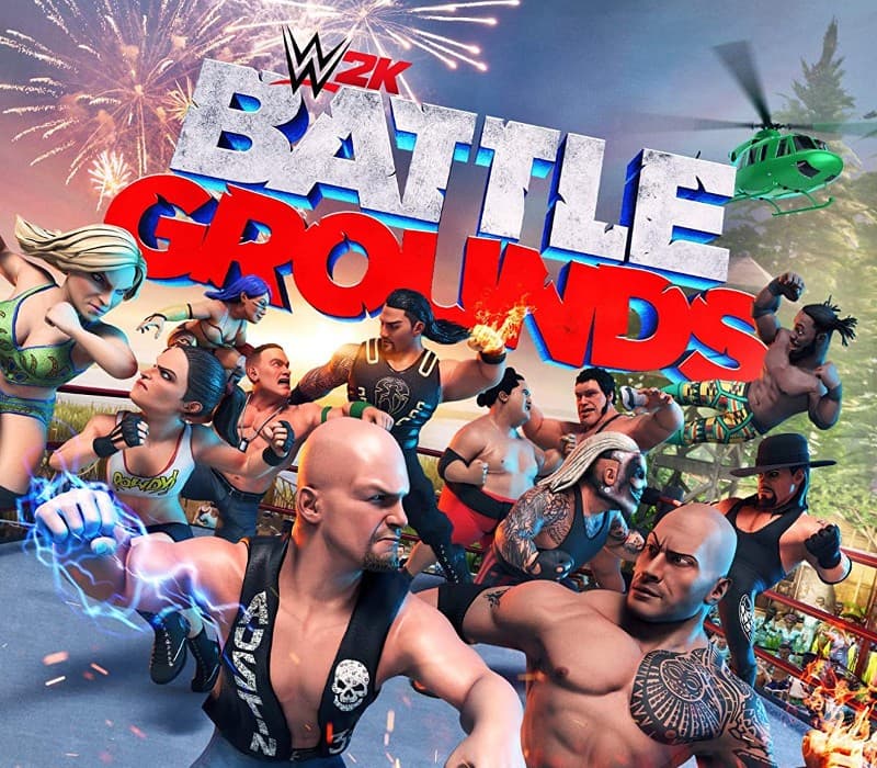 WWE 2K BATTLEGROUNDS cover art